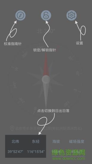 户外指南针
