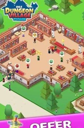 Idle Dungeon Village Tycoon(我的地牢村)截图