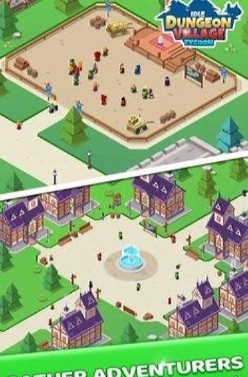 Idle Dungeon Village Tycoon(我的地牢村)截图