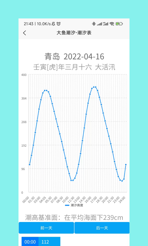 大鱼潮汐截图