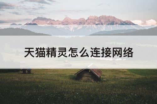 天猫精灵怎么连接网络