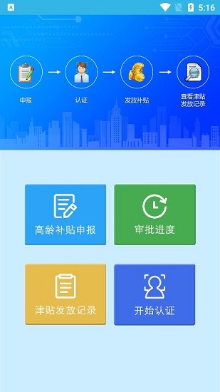 2023陕西省高龄补贴认证app截图