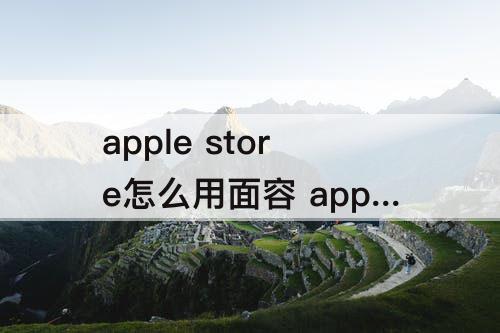 apple store怎么用面容 apple store怎么用面容ID